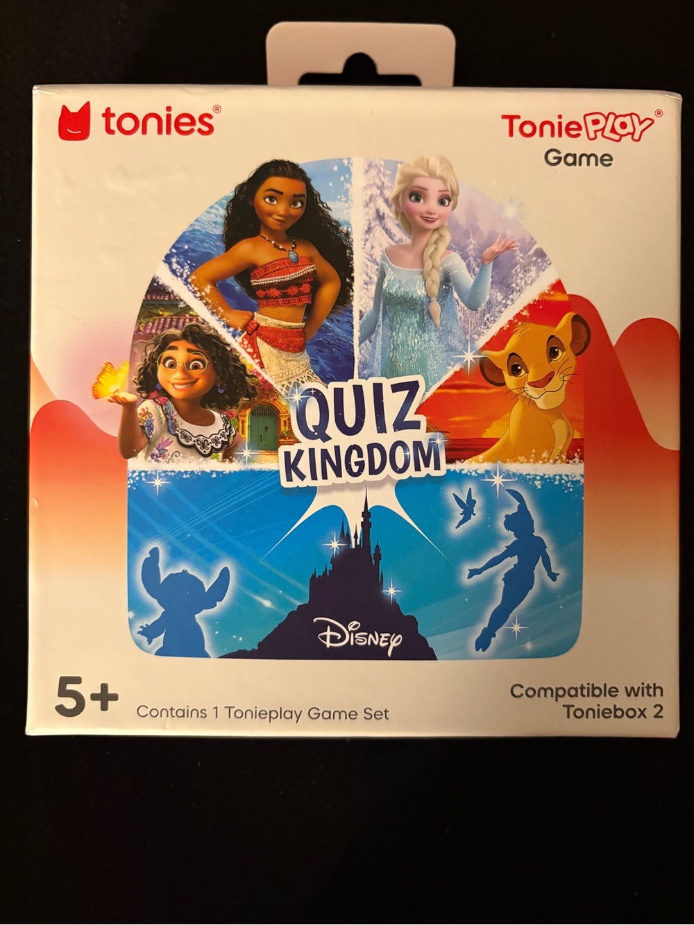Tonies Tonieplay Disney Quiz Kingdom Game Toniebox 2 NEW Sealed